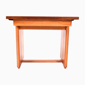 Small Art Deco Walnut Dining Table, 1920s