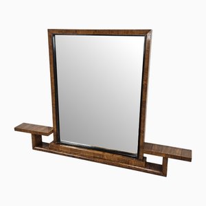 Art Deco Rationalist Briar Mirror, 1930