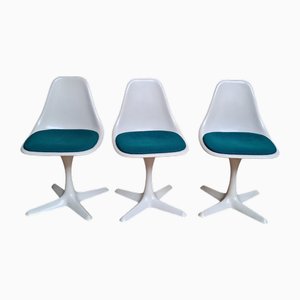 Chaises Pivotantes par Maurice Burke pour Arkoma, Royaume-Uni, 1960s, Set de 3