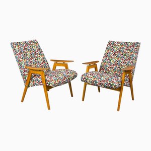 Vintage Sessel von Jaroslav Šmídek für Jitona, 1960er, 2er Set