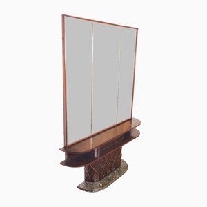 Console with Mirror by Osvaldo Borsani, 19940s