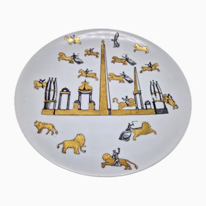 Assiette Murale par Piero Fornasetti, Italie 1950s