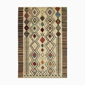 Handgefertigter marokkanischer Vintage Teppich