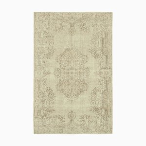 Vintage Turkish Hand-Knotted Rug