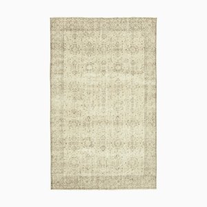 Türkischer Vintage Teppich in Beige