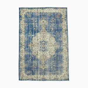 Vintage Turkish Hand-Knotted Rug