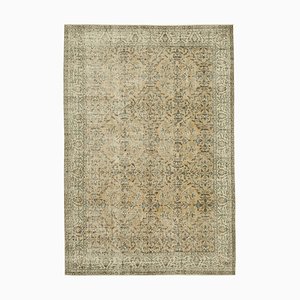 Vintage Turkish Hand-Knotted Rug