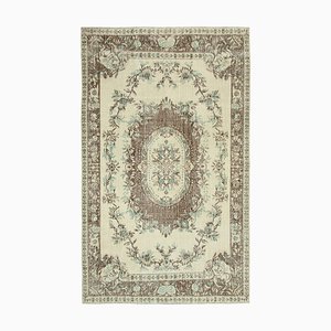Vintage Turkish Hand-Knotted Rug