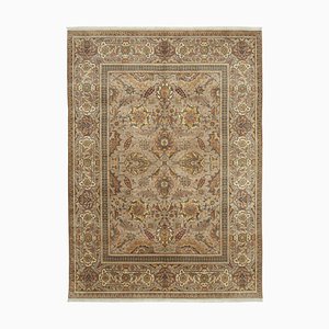 Vintage Hand-Knotted Oushak Rug