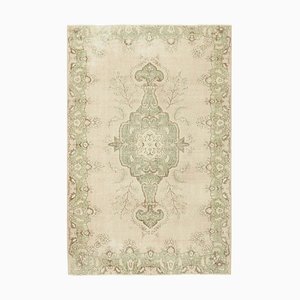 Handgefertigter Vintage Teppich aus Wolle