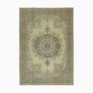 Großer handgeknüpfter Vintage Teppich