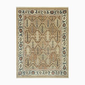 Vintage Hand-Knotted Oushak Rug
