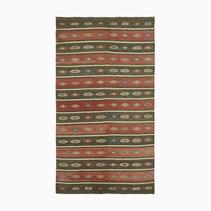 Handgewebter anatolischer Vintage Kelim Teppich