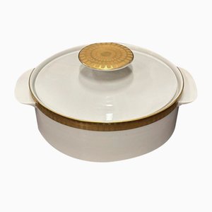 Goldene Bandterrine von Thomas Porcelain