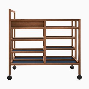 Carrello di servizio di Bodil Kjaer per Cassina