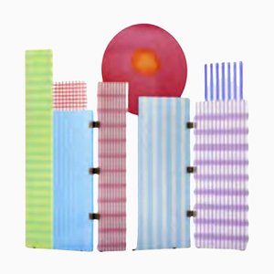 Paravent Sunset in New York par Gaetano Pesce pour Cassina