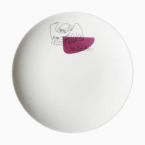 Dinner Plates by Le Corbusier for Cassina, Set of 2