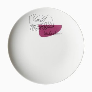 Piatti da dessert di Le Corbusier per Cassina, set di 2