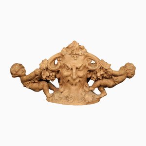 Centro de mesa Flamand de terracota, siglo XX
