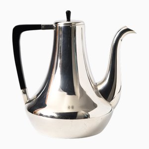 Versilberte Dänische Kaffeekanne von Einar Dragsted, 1960er