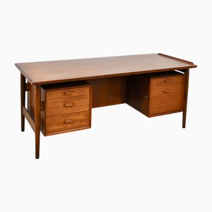Executive Teak Desk by Arne Vodder for Sibast, Denmark, 1961