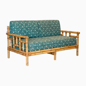 Vintage Sofa in Bamboo from Vivai Del Sud, 1970s
