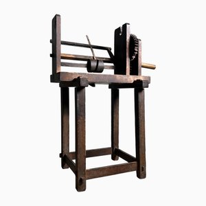 Meiji Ära Itomaki Spinnrad, Japan, 1890er
