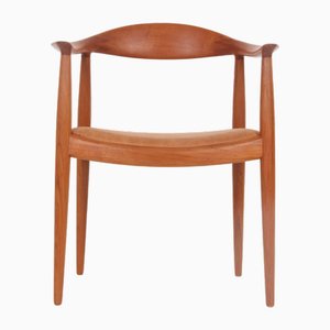 Model Jh-503 Armchair in Teak by Hans J. Wegner for Johannes Hansen, 1950s
