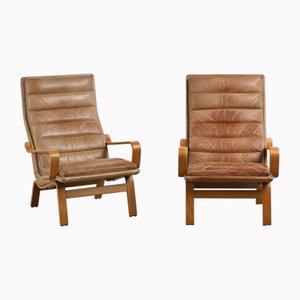 Set of Contino Armchairs by Yngve Ekström for Swedese, 1970s