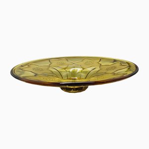 Plateau Vintage en Verre, 1960s