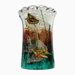 Murano Wandlampe aus Verbundglas von AVEM, 1950er