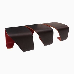 DNA Modular Bench in Wood attributed to Leonardo Rossano and Debora Mansur, 2013
