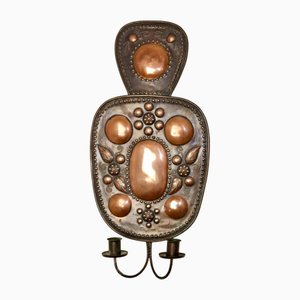 Grande Applique Style Baroque en Cuivre, Suède