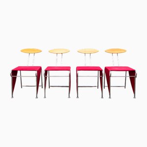 Notorious Chairs by Massimo Iosa Ghini for Moroso, Italy, 1988, Set of 4