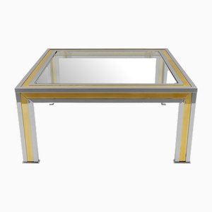 Square Bicolor Coffee Table, 1970s