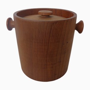 Danish Teak Ice Bucket 1960s
