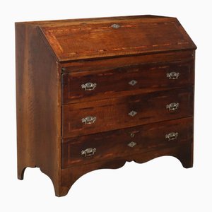 Walnut Flap Secretaire, Italy, Late 18th Century