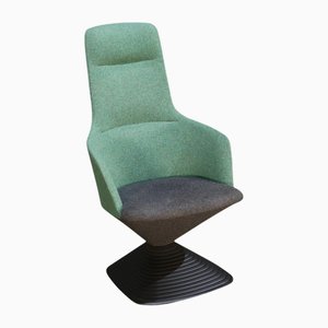 Silla Pivot en verde de Tom Dixon