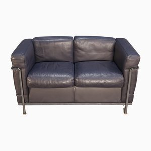 Two Seater Sofa attributed to Le Corbusier for Cassina