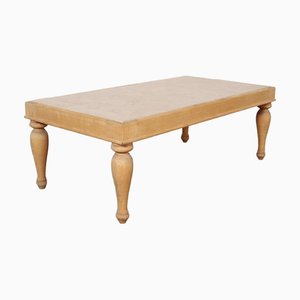 English Marble Top Coffee Table, 1920s