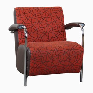 Armchair Model Scylla with Back Cushion from Leolux