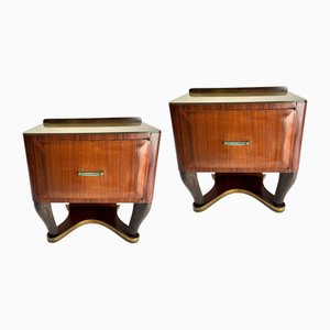 Mid-Century Italian Side Tables attributed to Vittorio Dassi, 1950s, Set of 2