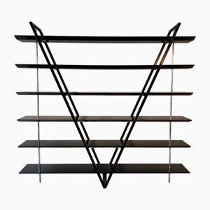 Large Italian Postmodern Free Standing Wall Unit, 1980s