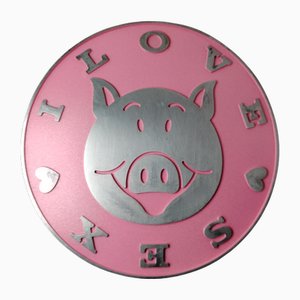 I Love Sex Trivet by Stefano Giovannoni for Alessi, 1995
