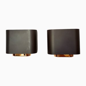 Mid-Century Modern Wall Lights from Staff, 1960s, Set of 2