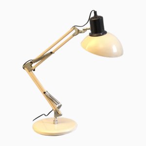 Lampada da tavolo articolata con due braccia di Aluminor, Francia, anni '70