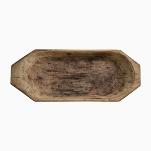 Candelabro sueco antiguo de madera, década de 1890