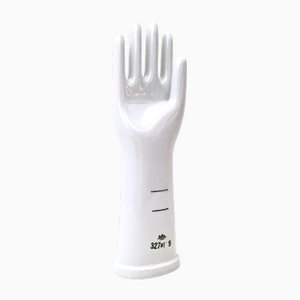 Vintage White Glazed Porcelain Glove Mold from Rosenthal, 1970s