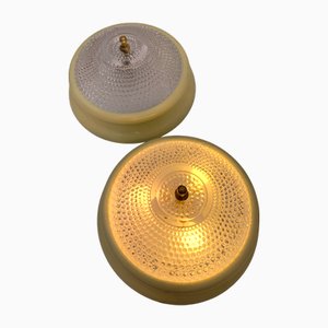 Italienische Vintage Deckenlampe, 1960er, 2er Set