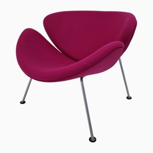 Chaise Slice Orange par Pierre Paulin pour Artifort, 1990s